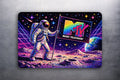 3x 2 Vintage 80's I want my MTV Moon Neon Music Art Fridge Refrigerator Magnet