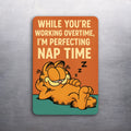 3x 2 Vintage 80's Garfield the Cat Nap Comic Cartoon Fridge Refrigerator Magnet