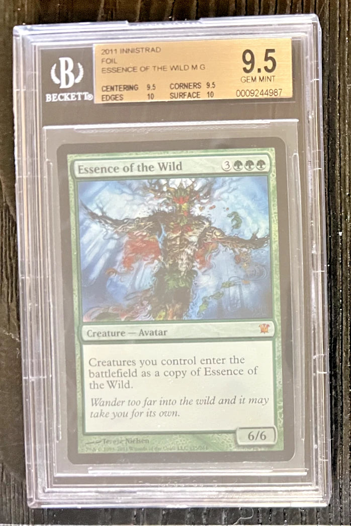 2011 BGS 9.5 Innistrad Foil Essence of the Wild (.5 away from BGS 10)