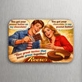 3x 2 Old Vintage Style Reese's Peanut Butter Cups Art Fridge Refrigerator Magnet