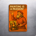 3x2 Leonardo DaVinci Mona Lisa Painting Inspirational Fridge Refrigerator Magnet