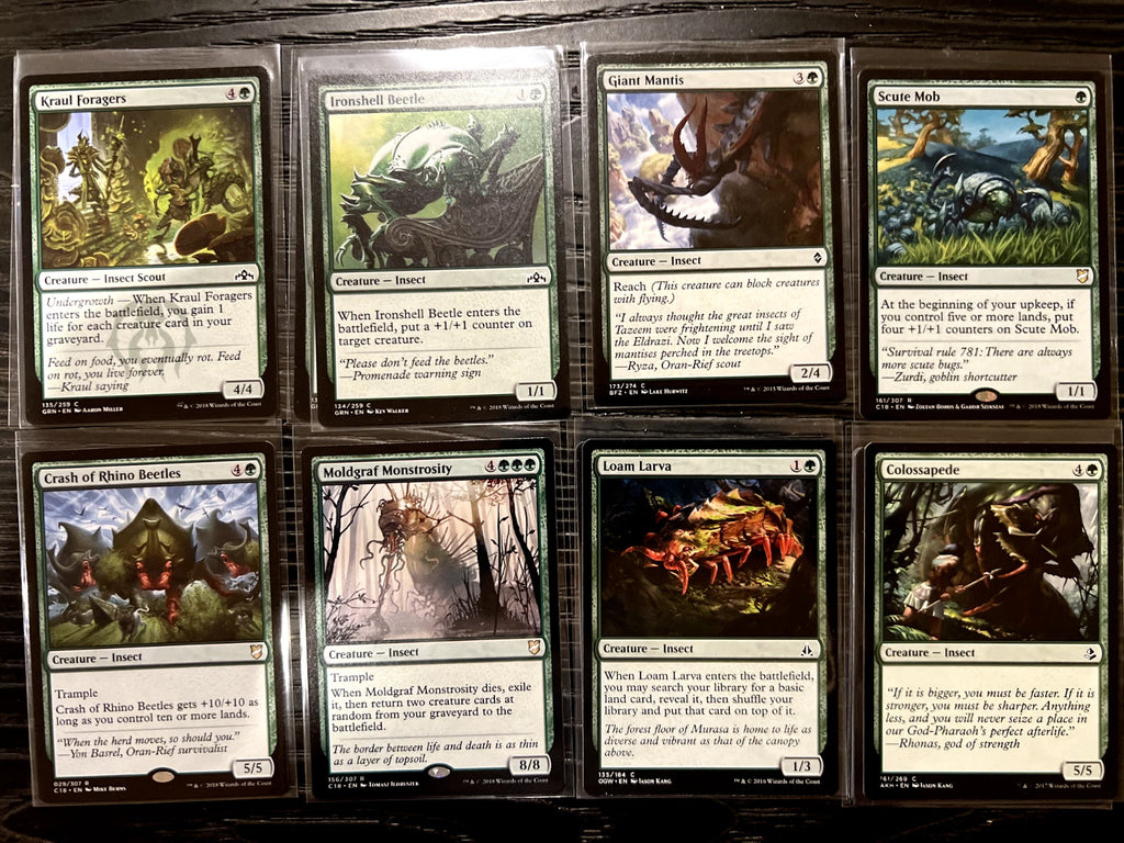 Commander Deck Builder (Insect Insects) Magic The Gathering MTG Singles