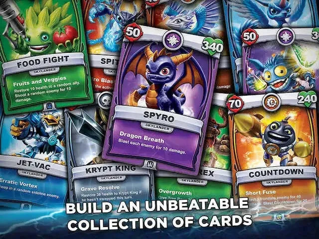 Skylanders Battlecast Common Singles