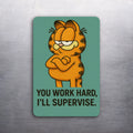 3x 2 Vintage 80's Garfield the Cat Comic Cartoon Fridge Refrigerator Magnet