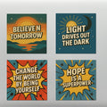 Big Picture & Hope Laptop Tablet Bottle Case GLOSSY Comic Art Stickers -SET OF 4