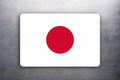3 x 2 Japan Japanesse Flag Magnet Car Truck Fridge Refrigerator