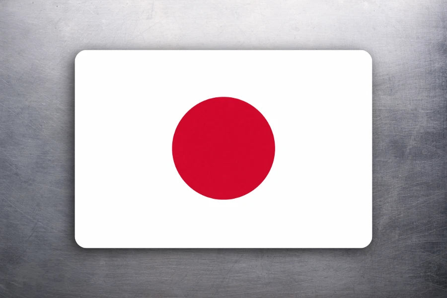 3 x 2 Japan Japanesse Flag Magnet Car Truck Fridge Refrigerator