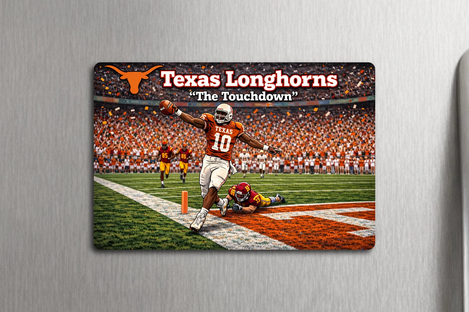 3x2 Sports Texas Longhorns Vince Young 10 Fridge Refrigerator Magnet Football