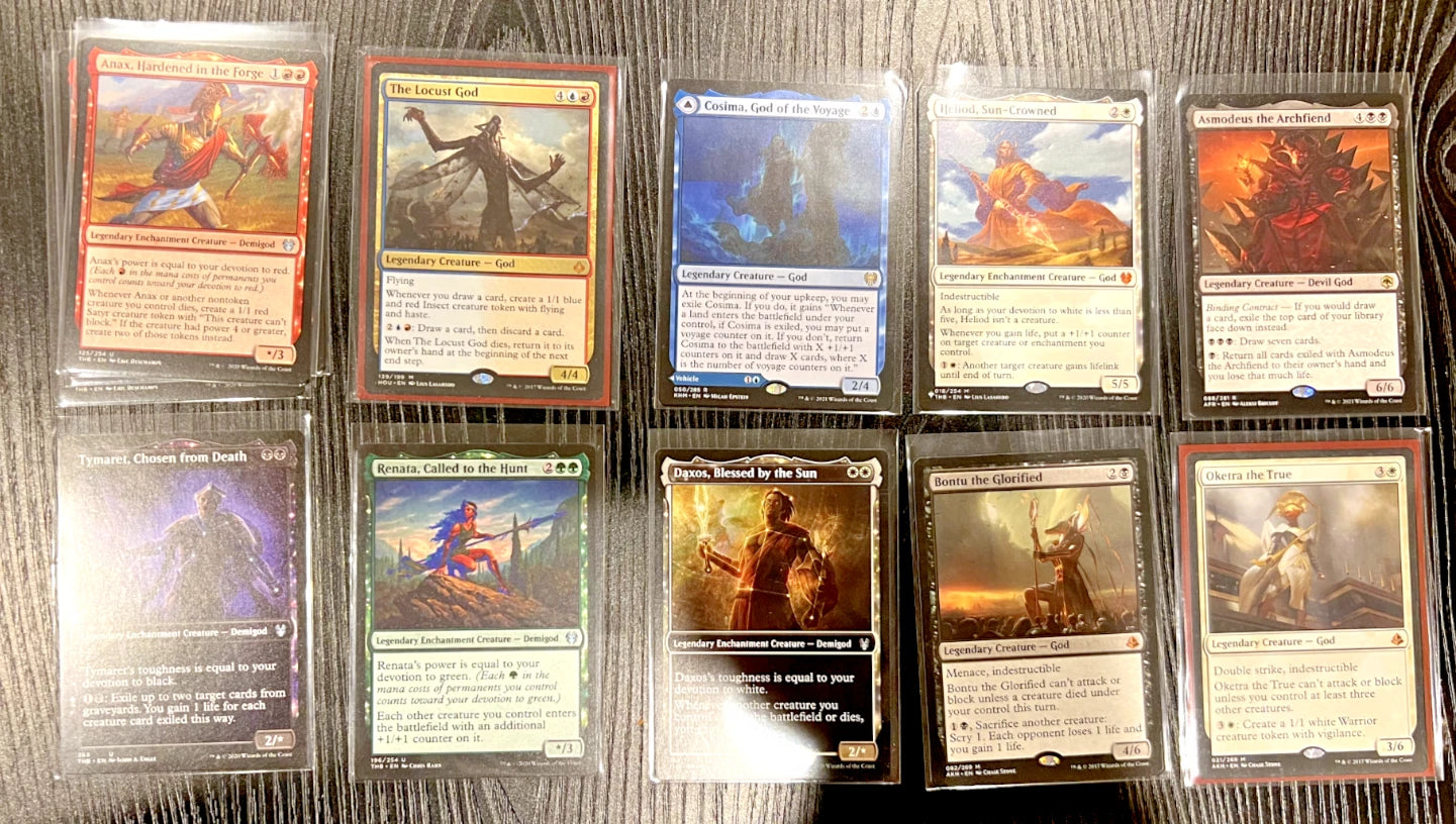 Commander Deck Builder (God Demigod Gods) Magic The Gathering MTG Singles