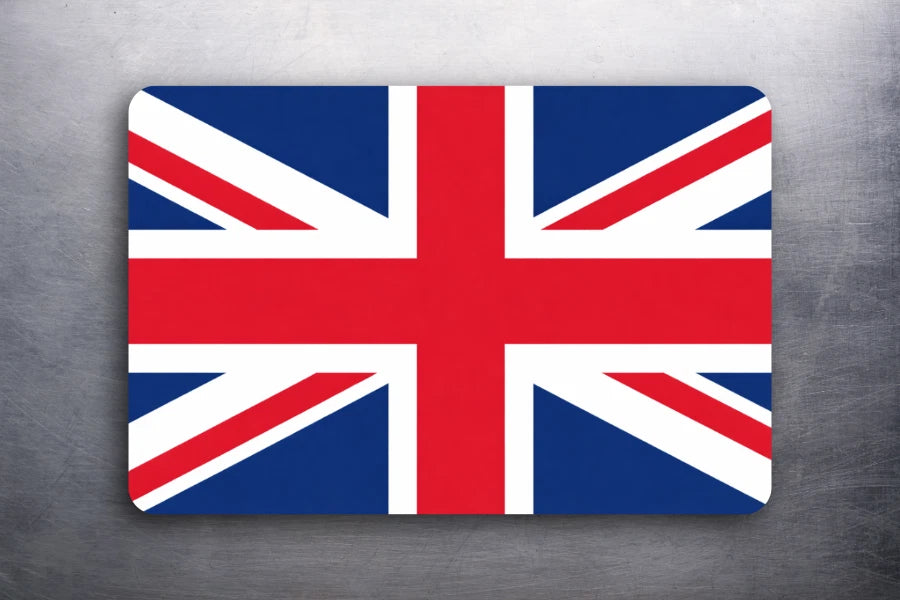 3 x 2 UK United Kingdom Union Jack Flag Magnet Car Truck Fridge Refrigerator