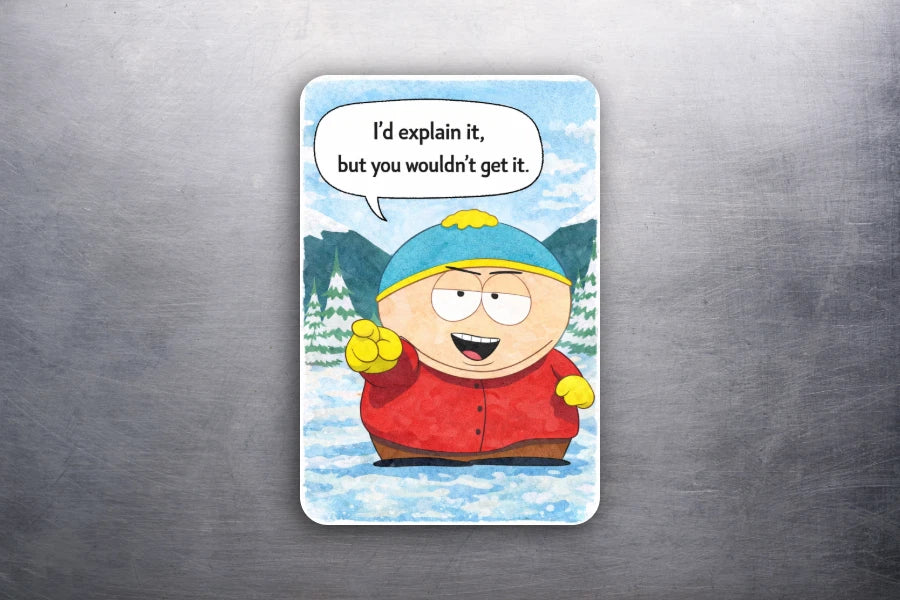 3x 2 South Park Eric Cartman Funny Joke Fridge Refrigerator Magnet