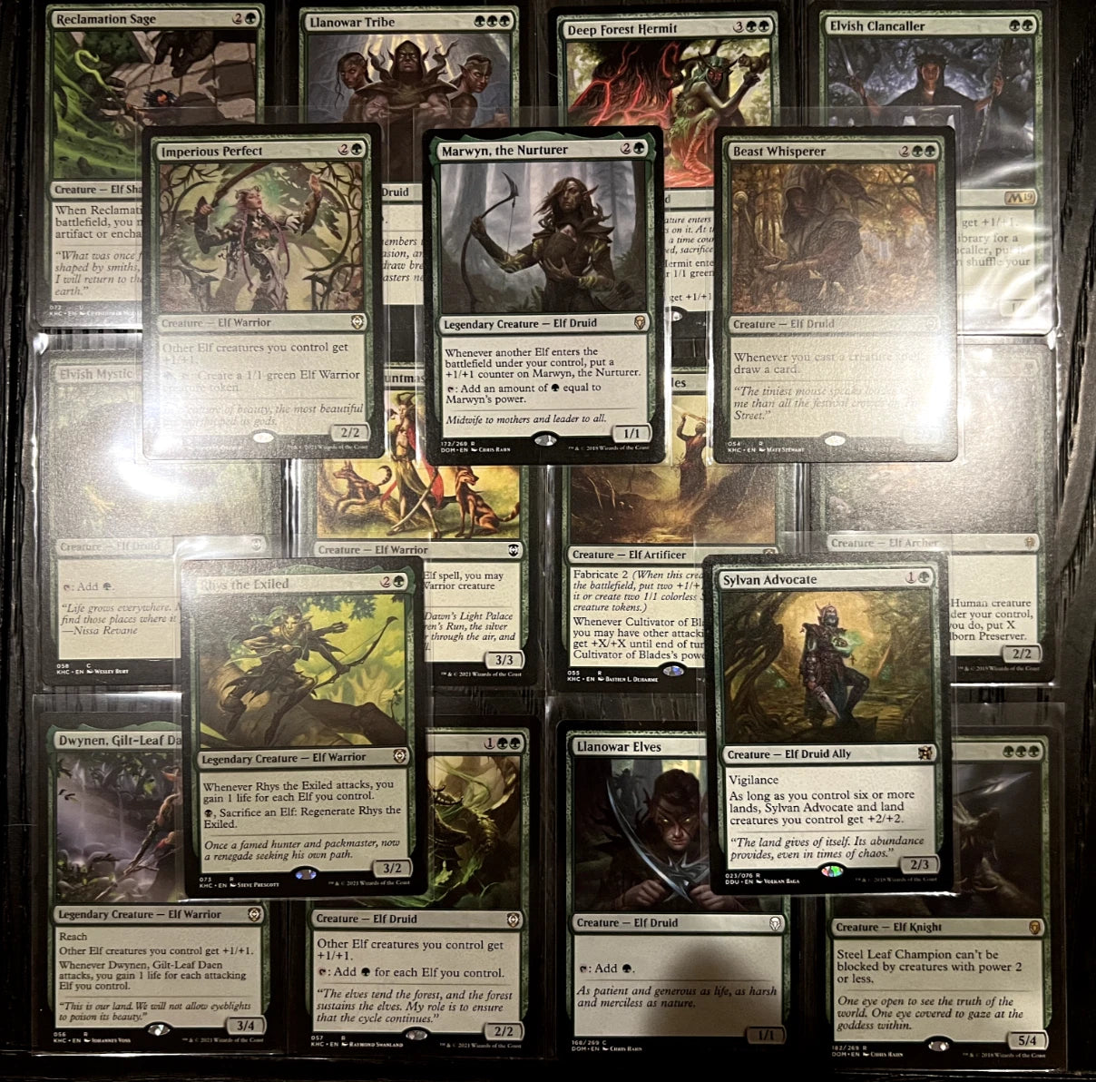 Commander Deck Builder (Green Elf Elves) Magic The Gathering MTG Singles