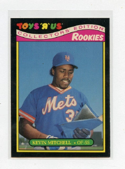 1/1 BGS 1987 Topps Toys R Us Vault FINAL NEGATIVE Kevin Mitchell RC -Rookie Card