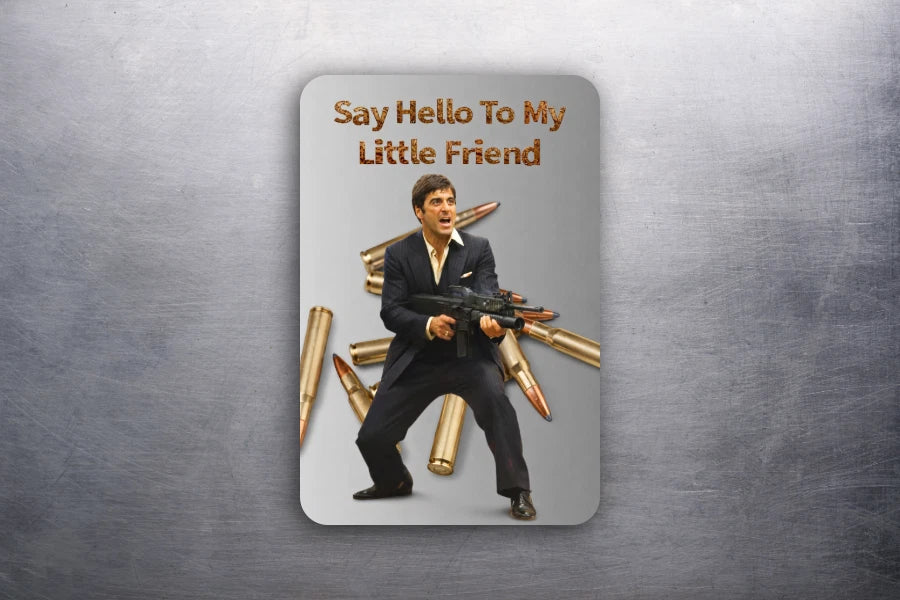 3x2 Vintage Movie Scarface Al Pacino Tony Montana Fridge Refrigerator Magnet
