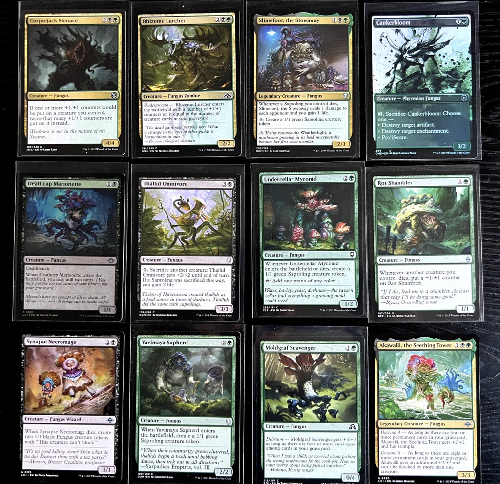 Commander Deck Builder (Fungus) Magic The Gathering MTG Singles