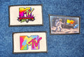 Retro Music MTV Iron On Patch | Vintage Style Patch 80s & 90s Inspired | Jacket