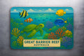 3x 2 Great Barrier Reef Beautiful Art Fridge Wonders World Refrigerator Magnet