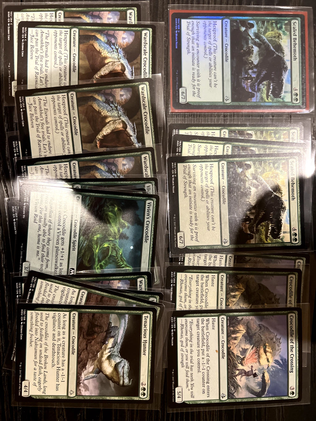 Commander Deck Builder (Crocodile Crocodiles) Magic The Gathering MTG Singles