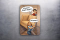 3x 2 Vintage 90's Friends Cast TV Show PIVOT! Fridge Refrigerator Magnet