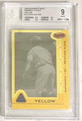 BGS 9 2005 Todd Helton Yellow Printing Plate Bowmans Best #'d 1/1 (.5 away 9.5)