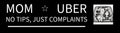 (D.Romeo) 3x11 3 x 11 VINYL MOM UBER AUTO AUTOMOBILE FUNNY BUMPER STICKER