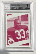 2x BGS 9 1984 Topps Roger Craig RC's 1/1 Magenta and 1/1 Cyan Topps Vault Proofs