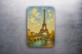 3x2 Eiffel Tower France French Art Fridge Wonders World Refrigerator Magnet