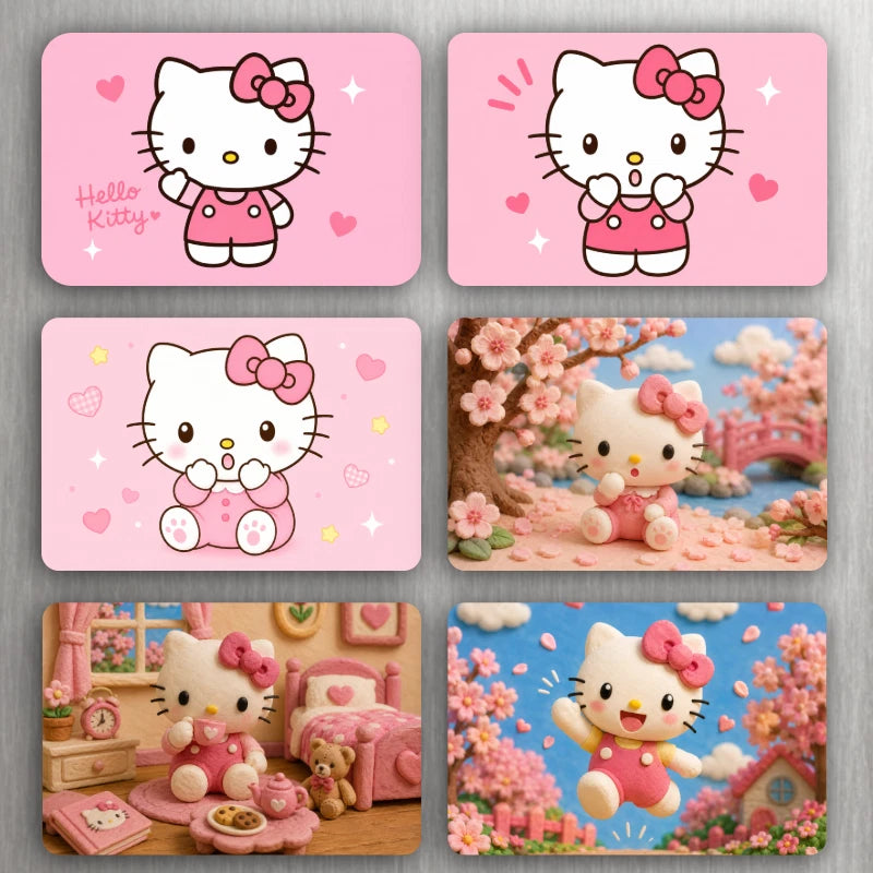 🎀 Kawaii Clay Hello Kitty Collection Cherry Blossom Dreams 🌸✨ - Choose
