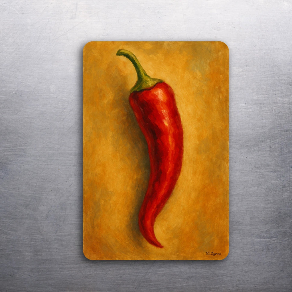 3x2 Chili Pepper Peppers Art D.Romeo Kitchen Food Fridge Magnet Magnets - Choose