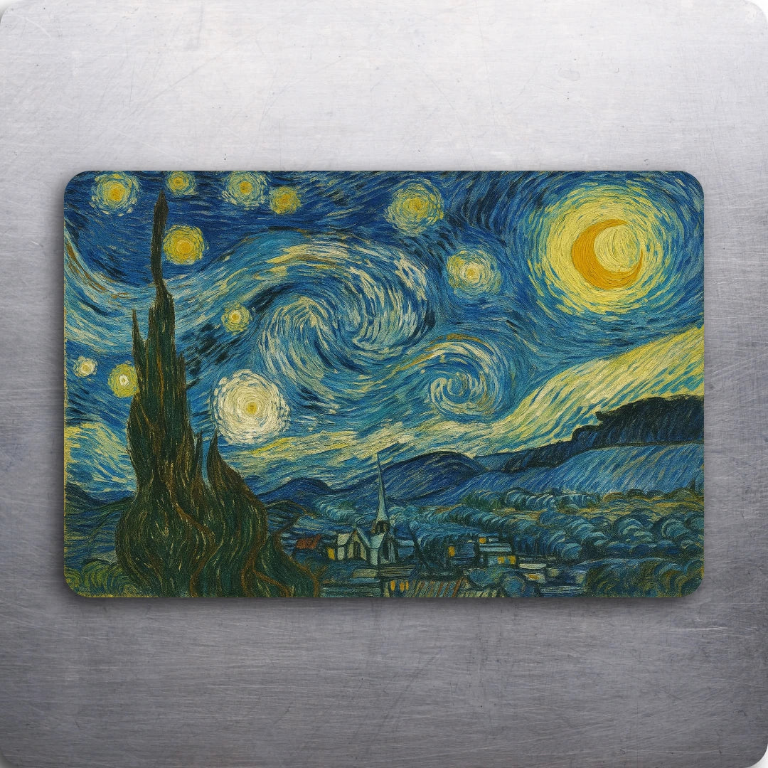 2 x 3 Starry Night Vincent van Gogh Fridge Refrigerator Magnet (D.Romeo)