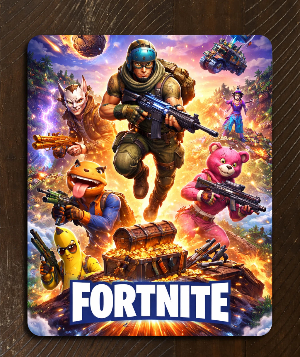 Fortnite Battle Royale DESK ART Gaming Office Mouse Pad 9.4"x7.9"