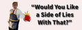 3x8 VINYL DONALD TRUMP SIDE OF LIES AUTO POLITICAL FUNNY BUMPER STICKER