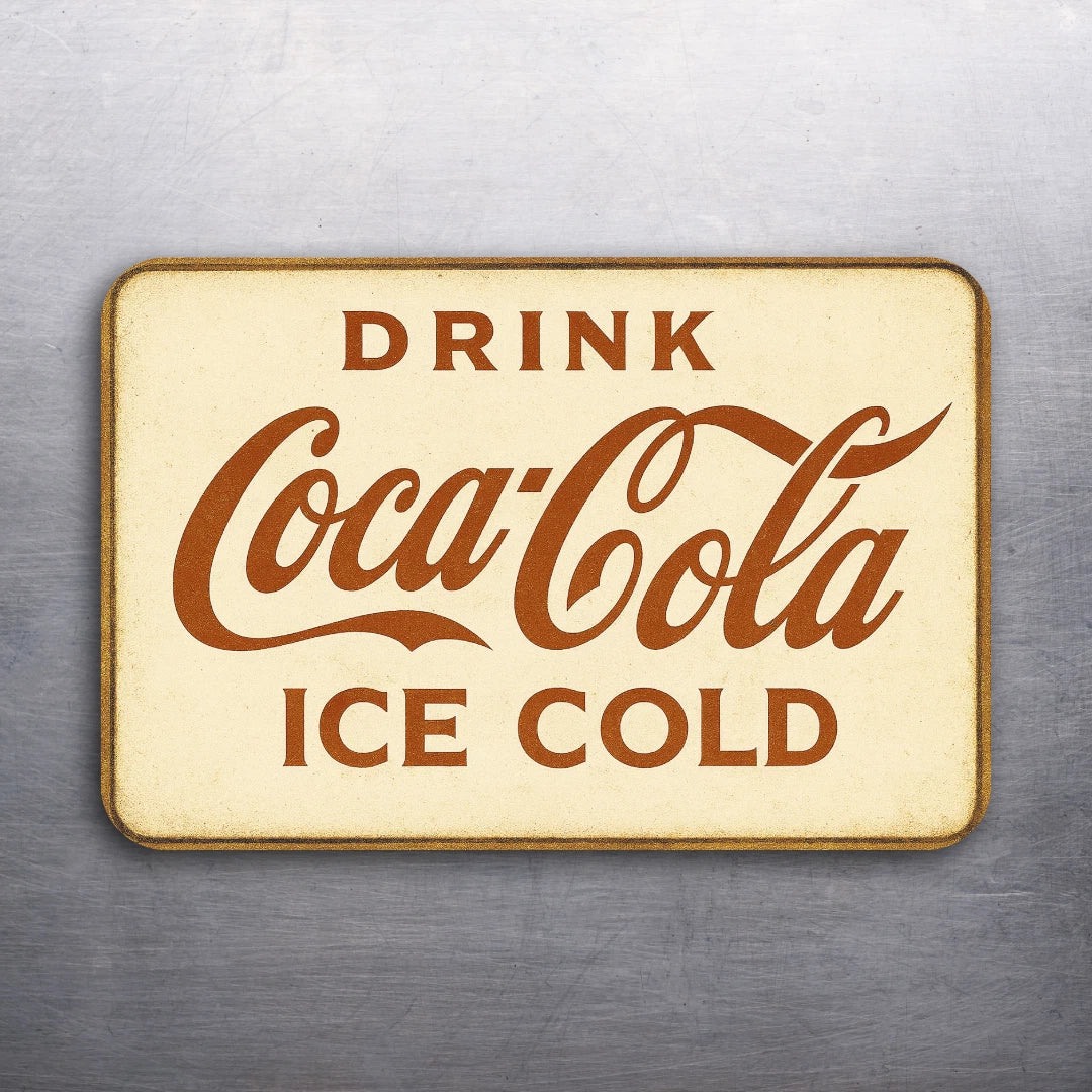 3x 2 Vintage Style Coca-Cola Coke Soda Art Fridge Refrigerator Magnet (D.Romeo)