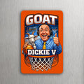 3x2 NCAA Sports Dickie V Dick Vitale (THE GOAT) Fridge Refrigerator Magnet