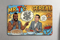 3x2 Vintage 80's Mr. T Breakfast Cereal Pity Fool Pee Wee Herman Fridge Magnet