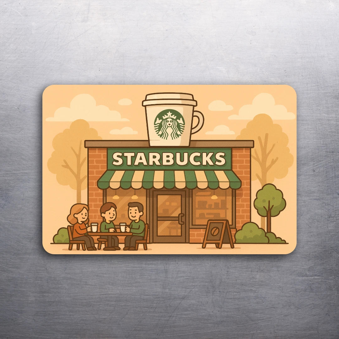 3x2 Starbucks Coffee Shop Cup Art Fridge Refrigerator Magnet (D.Romeo)