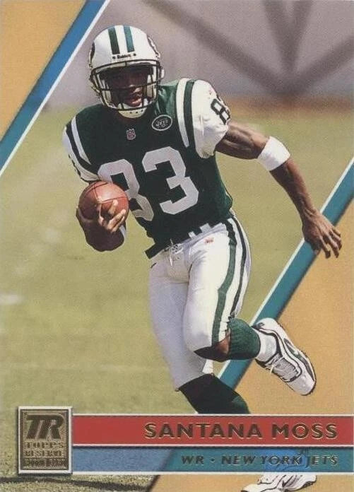 1/1 BGS 2001 Topps Reserve #133 Topps Vault FINAL Santana Moss Slide RC /1