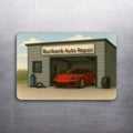 3x2 Auto Service Shop Fridge Refrigerator Magnet (Customizable Message Sign)