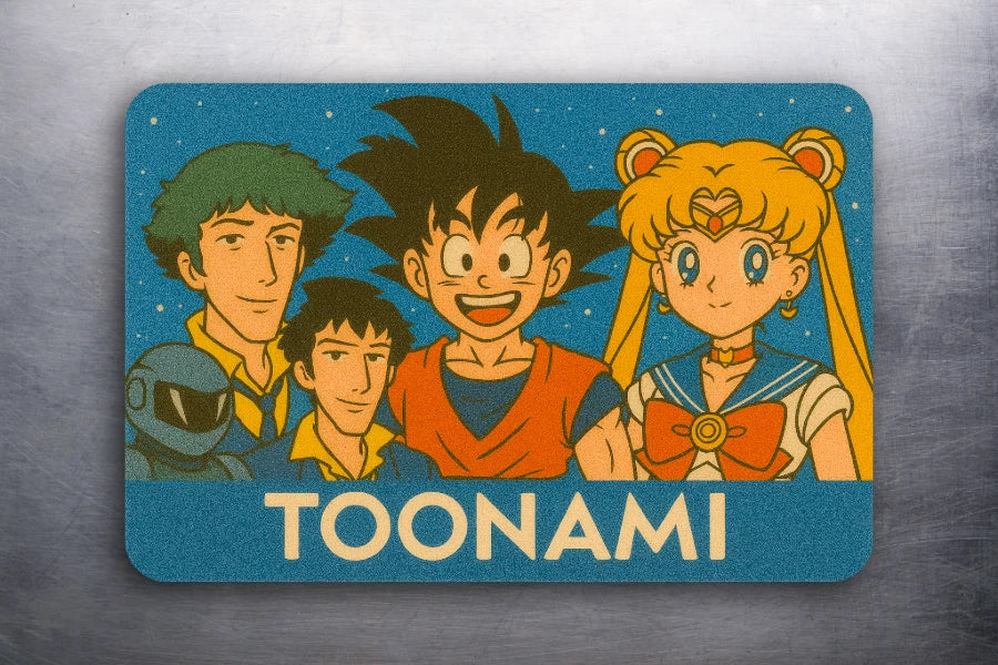 3x 2 Vintage Toonami Goku TOM Sailor Moon Cartoon Art Fridge Refrigerator Magnet