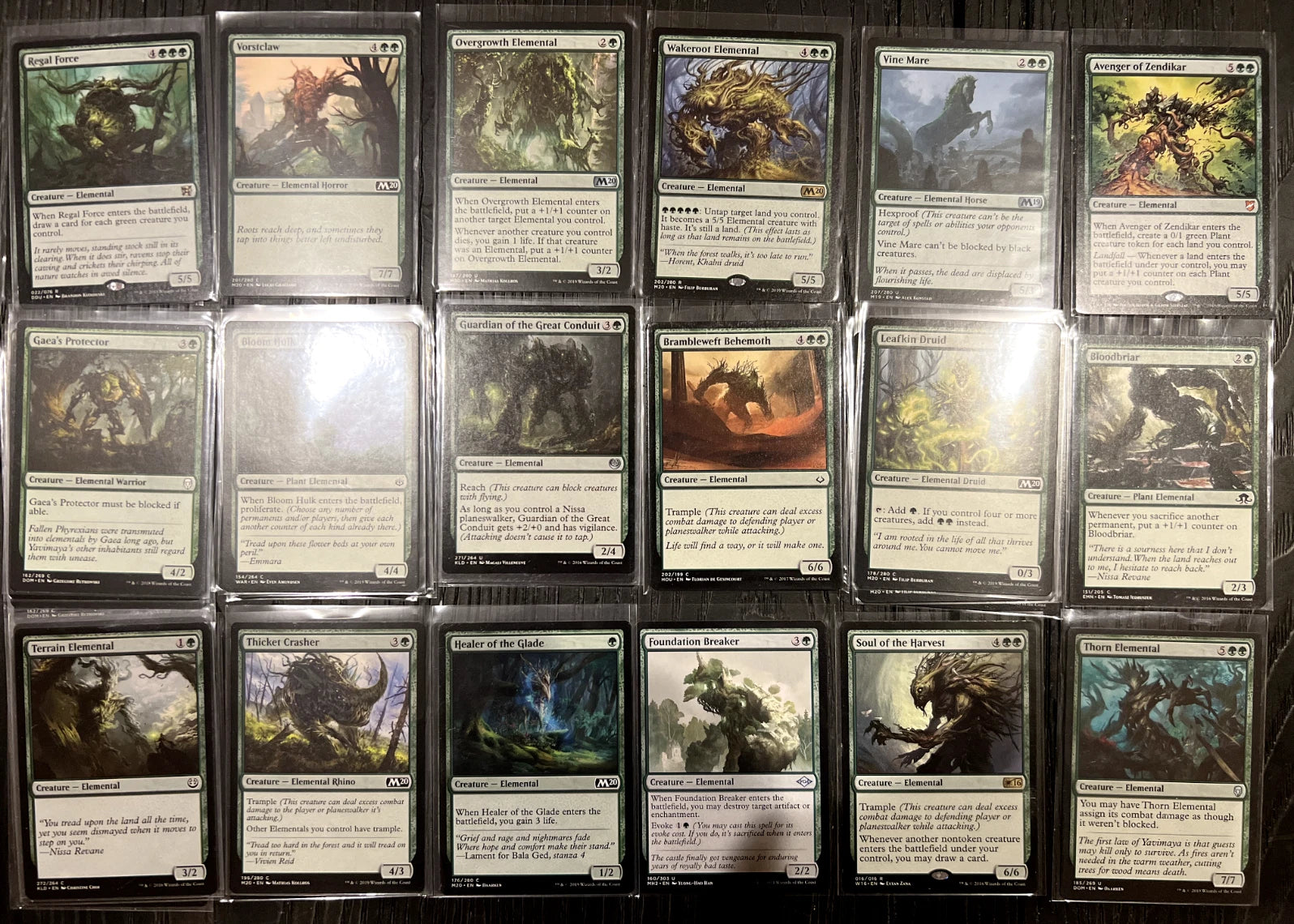 Commander Deck Builder (Elemental Elementals) Magic The Gathering MTG Singles