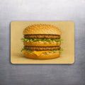 3x 2 Food McDonald's Big Mac Burger Art Fridge Refrigerator Magnet (D.Romeo)