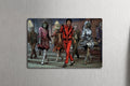 3x2 Vintage 80's Michael Jackson Thriller Zombies MTV Music Video Fridge Magnet