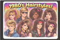 1980's Hairstyles 120 Pieces | Vintage Flashback 1980's Big Hair