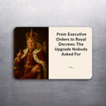 3x2 ANTI TRUMP KING OF DECREES Political Fridge Refrigerator Magnet (D.Romeo)