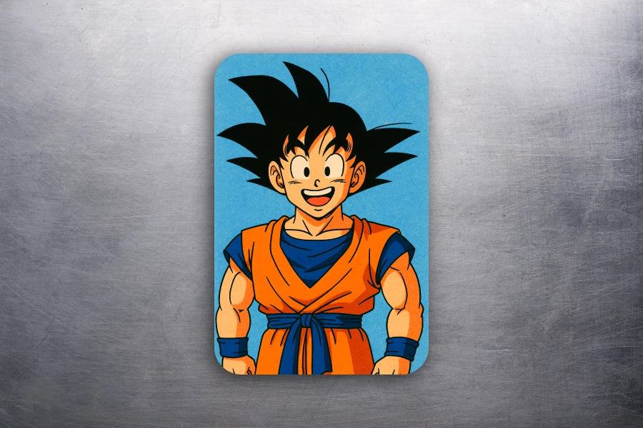3x 2 Vintage Toonami 90's RETRO Goku Cartoon Art Fridge Refrigerator Magnet