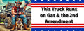 3x8 VINYL PRO GUN AUTO POLITICAL FUNNY BUMPER STICKER
