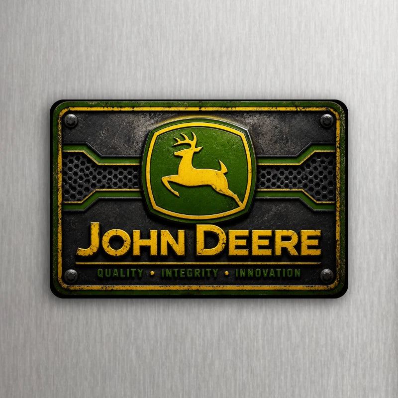 John Deere Farm & Tractor Industrial Magnets 3x2 – Choose Your Design