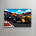 3x 2 Oracle Red Bull Racing F1 Fridge Max Verstappen Race Car Art Magnet