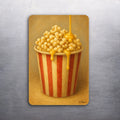 3x2 FOOD MOVIE Buttered POPCORN Kitchen Fridge Refrigerator Car Magnet D.Romeo