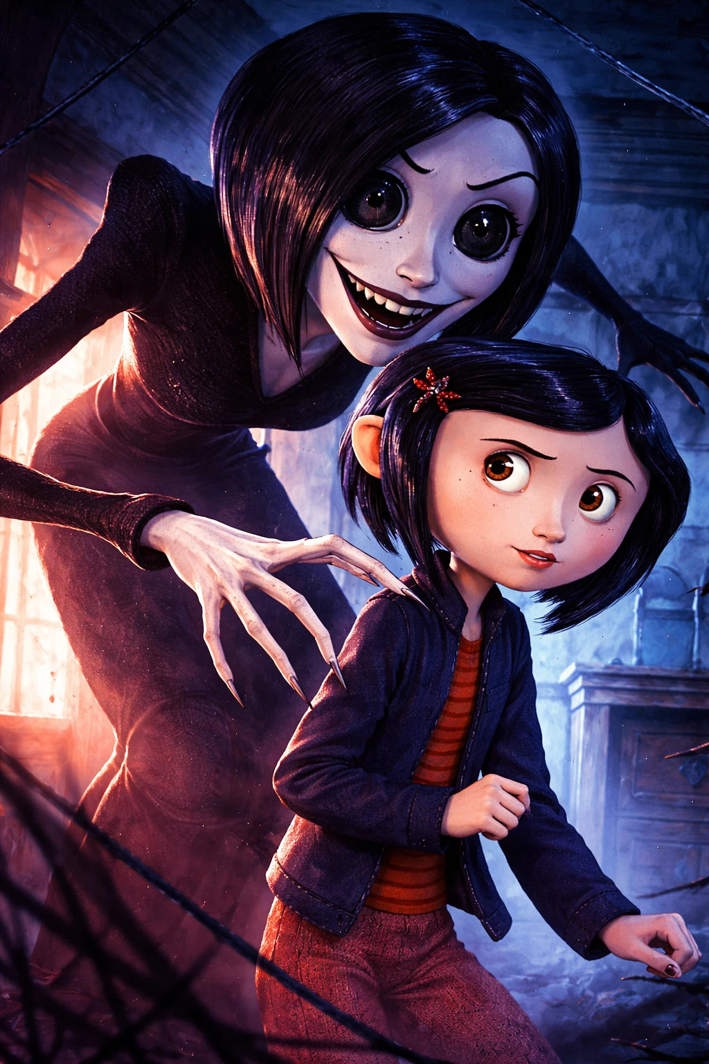 7.5 x 5.1 Inches Coraline Jones Other Mother Movie Art 48-Piece Mini Art Puzzle
